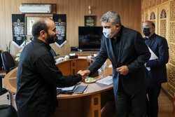 بازدید محمد خوانساری رئیس سازمان فناوری اطلاعات از خبرگزاری مهر