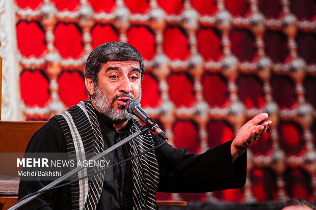 Muharram mourning ceremony of Fatemiyoun in Qom