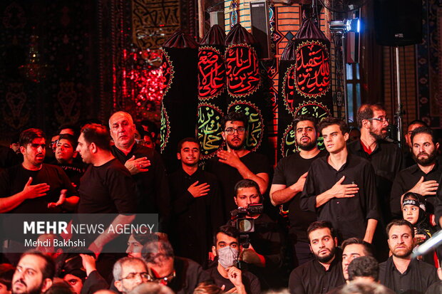 Muharram mourning ceremony of Fatemiyoun in Qom