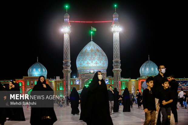 Muharram mourning ceremony of Fatemiyoun in Qom
