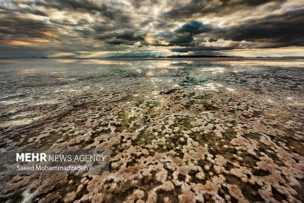 نفس های آخر دریاچه ارومیه