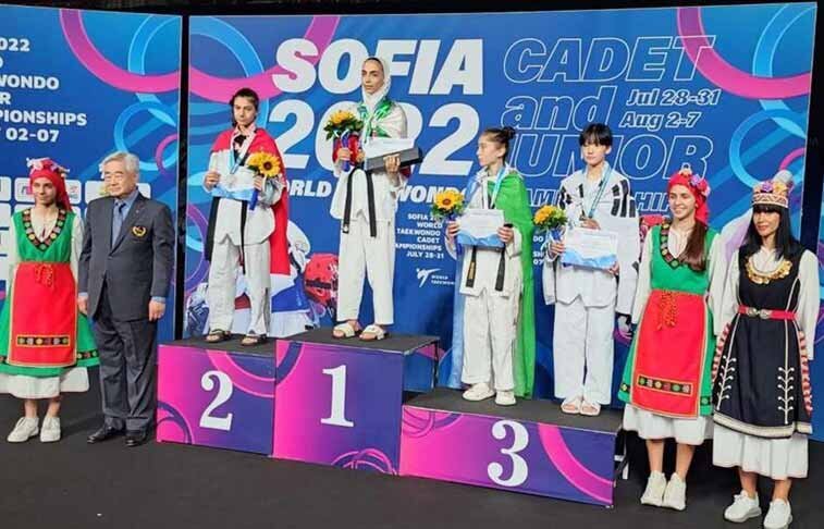 Iran’s Shiri wins gold at World Junior Taekwondo C'ship