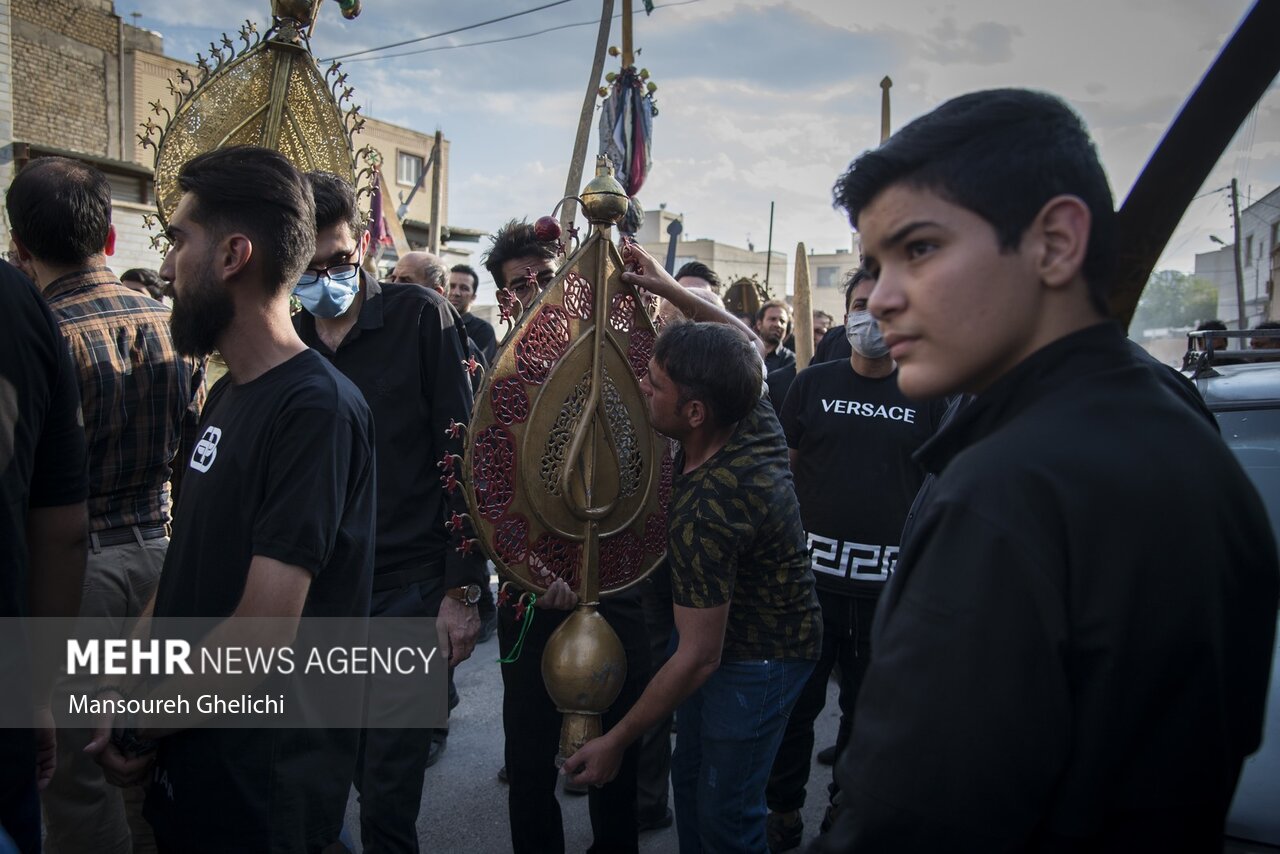 شاهرود روی خط دلدادگی/ «یاعباس» محرم را به اوج رساند