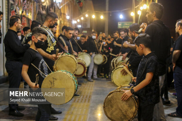 عزاداری  مسجد امام سجاد (ع) اهواز