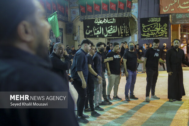 عزاداری  مسجد امام سجاد (ع) اهواز