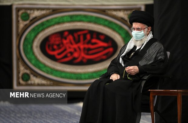إقامة مراسم عزاء أبي عبدالله الحسين بحضور قائد الثورة الإسلامية