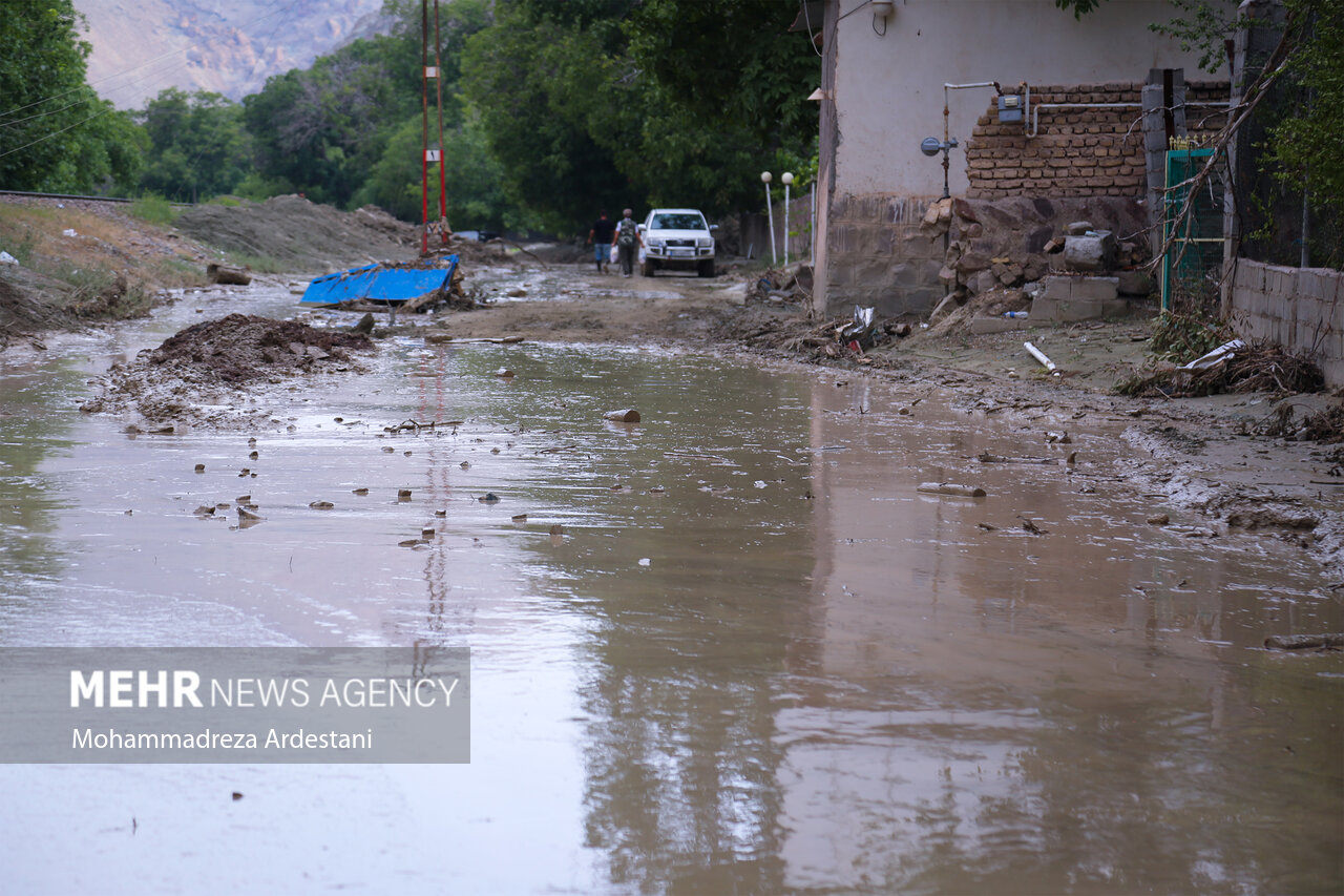 خسارت نهایی سیل در فیروزکوه ۳ هزار میلیارد تومان برآورد شد