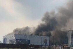 Massive fire reported near Beirut port