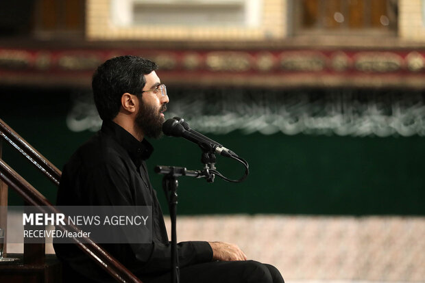 Leader attends Muharram mourning ceremony 