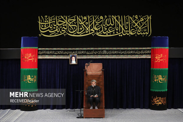 حسینیہ امام خمینی (رہ) میں مجلس عزا منعقد
