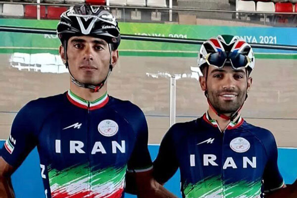 Iranian cyclist wins silver medal in ISG