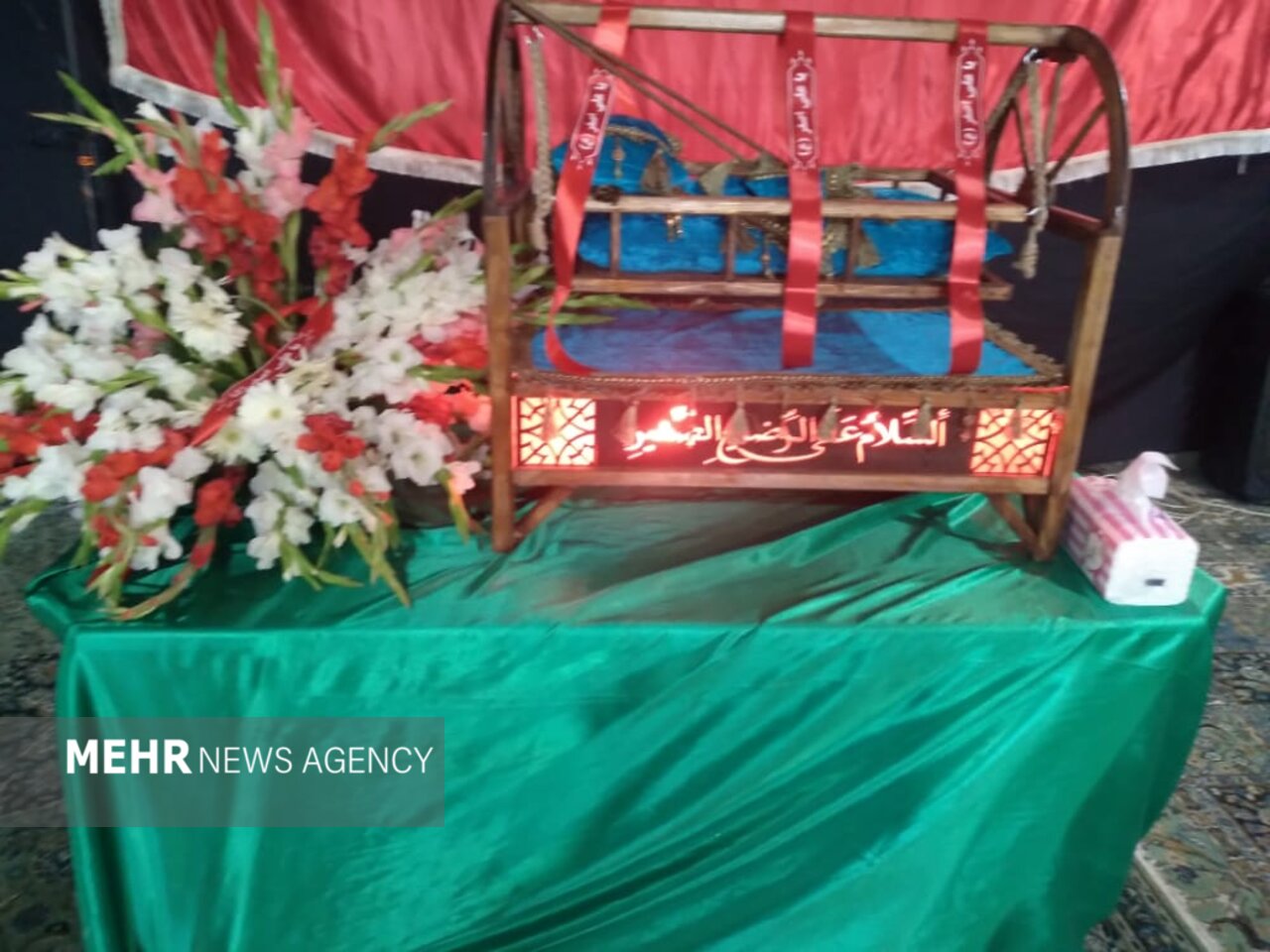 مراسم شیرخوارگان حسینی در داران