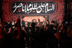 People of Tehran hold mourning ceremonies on Muharram 8th