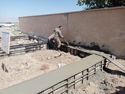 ساخت مسکن برای مددجویان کمیته امداد دورود توسط سپاه و بسیج سازندگی