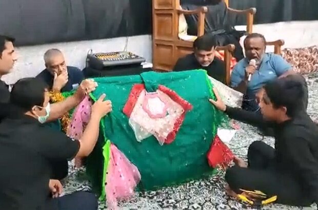 لالاییخوانی برای کوچکترین سردار کربلا