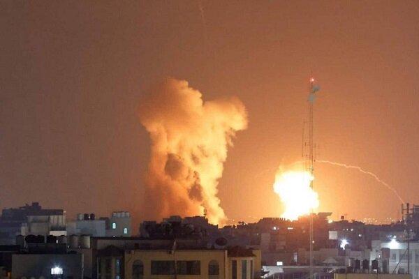 بمباران منازل مسکونی در سراسر غزه