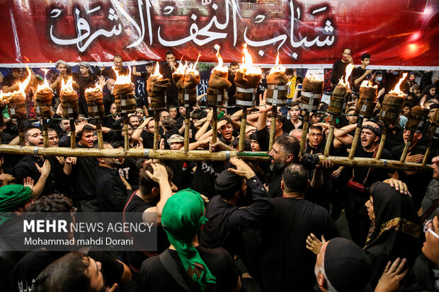 Iraqi’s Muharram mourning ceremony in Dolat Abad of Tehran