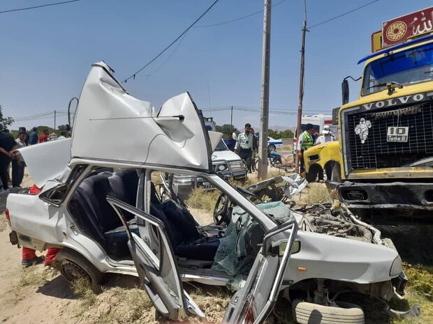 2 کشته در حوادث رانندگی استان مرکزی