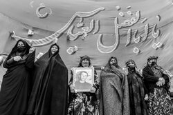عزاداری تاسوعای حسینی در روستای زگلیک اهر