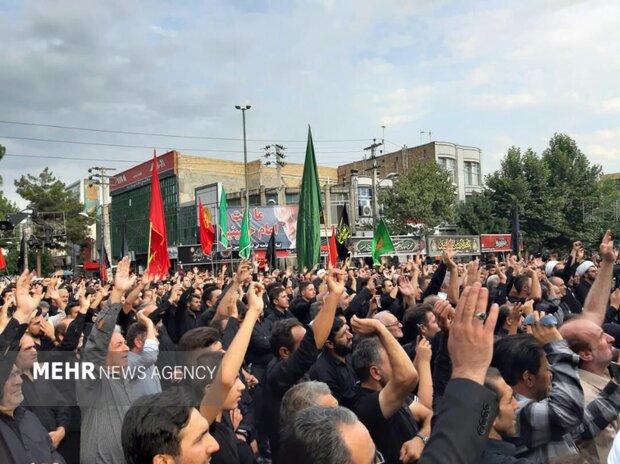 تلفیق شور و شعور حسینی در شمال اردبیل
