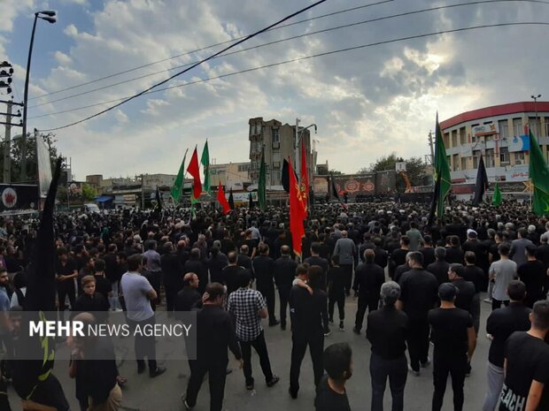 تلفیق شور و شعور حسینی در شمال اردبیل