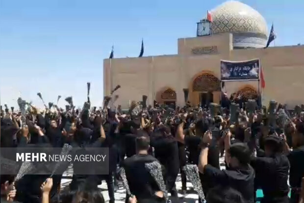 عزاداری تاسوعای حسینی در گناباد