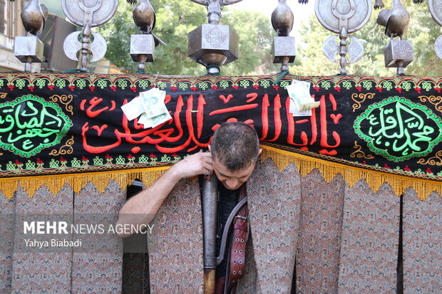 مراسم عزاداری روز تاسوعای حسینی در کرمانشاه