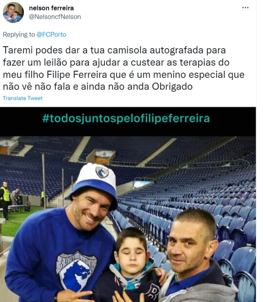 درخواست هوادار پورتو از طارمی:پیراهنت را برای پسرم به حراج بگذار!