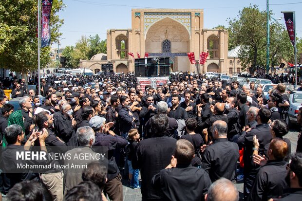 مراسم عزاداری روز سقا در قزوین برگزار می‌شود