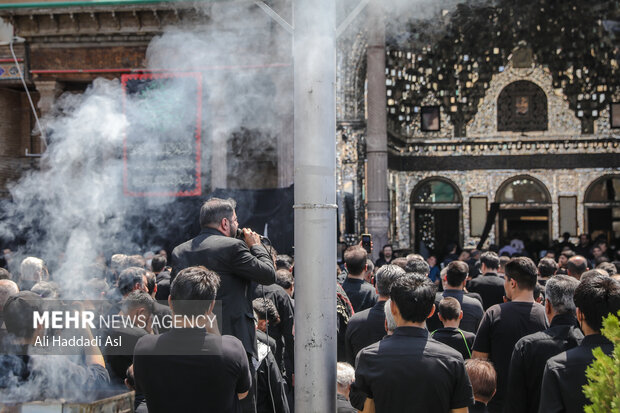 برگزاری مراسم اربعین حسینی در آستان حضرت عبدالعظیم(ع)