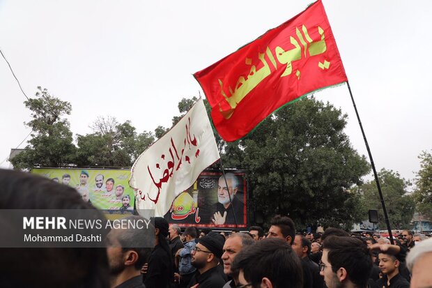 اجتماع بزرگ حسینیان دارالارشاد در تاسوعای حسینی