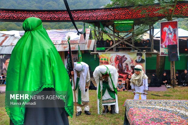 روایت کربلا با تعزیه