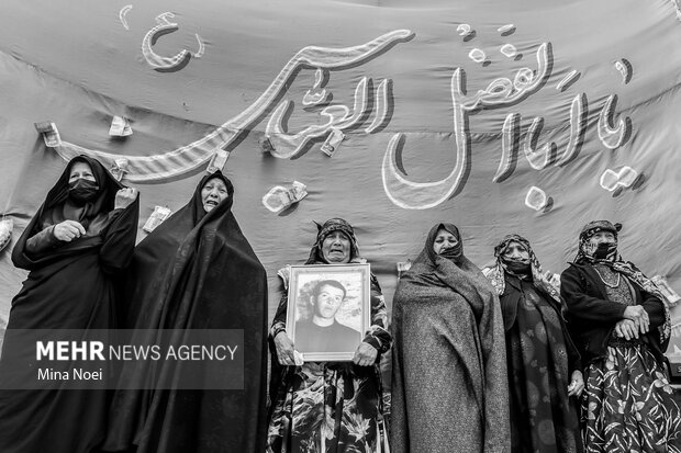 عزاداری تاسوعای حسینی  در روستای زگلیک اهر