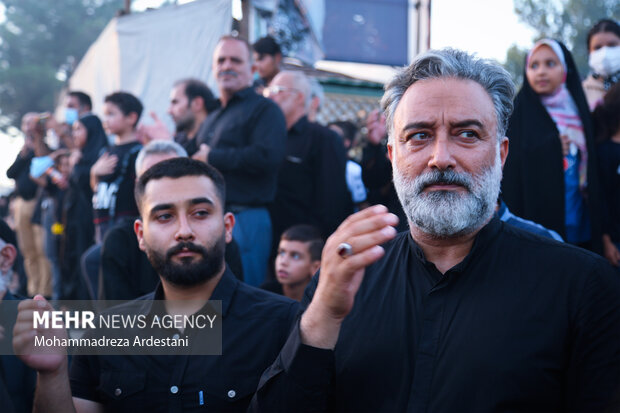 تجمع بزرگ عصر تاسوعای حسینی در ورامین برگزار شد