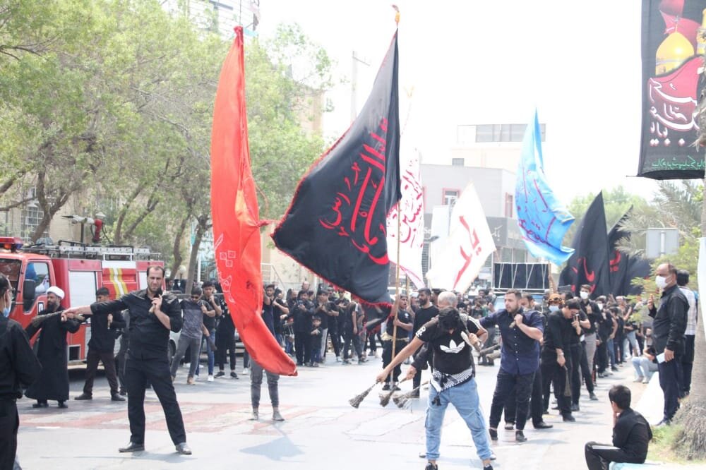 اجتماع عزاداران تاسوعای حسینی در بوشهر برگزار شد