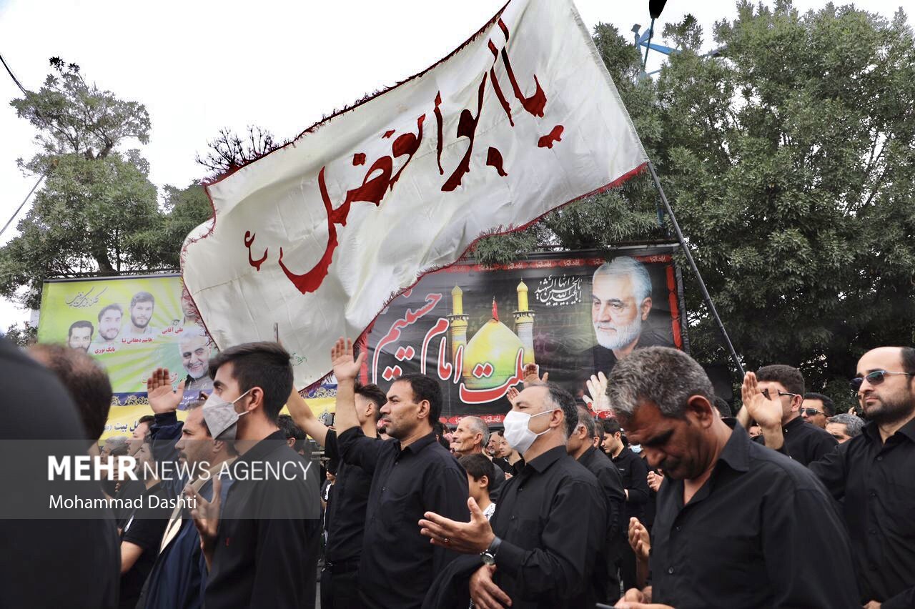 طنین یا حسین به گوش میرسد/اردبیل در سوگ اباعبداللهالحسین (ع)