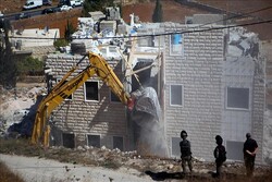 رژیم صهیونیستی منزل دو اسیر فلسطینی را تخریب کرد