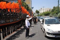وضعیت ترافیکی تهران در روز عاشورا /بزرگراه‌ها و معابر سطح شهر خلوت است