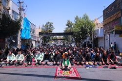 نماز ظهر عاشورا در مسجد جامع شهر کرمانشاه اقامه می‌شود
