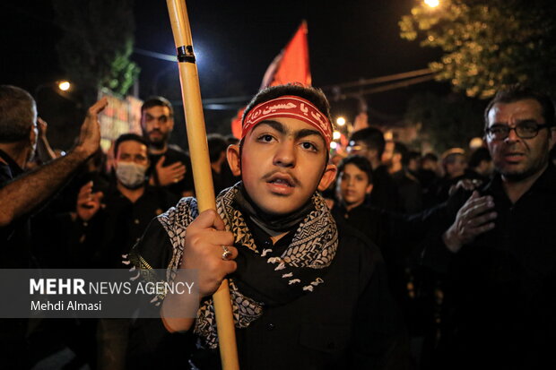 دسته عزاداری هیئت فاطمیون زنجان