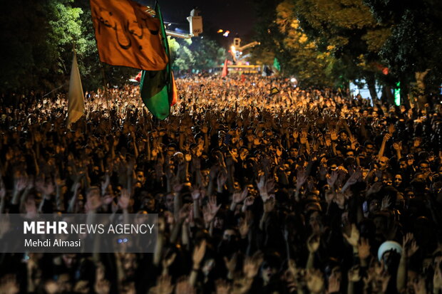 دسته عزاداری هیئت فاطمیون زنجان