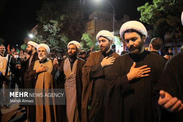 دسته عزاداری هیئت فاطمیون زنجان