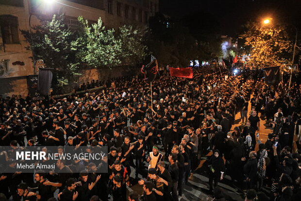 دسته عزاداری هیئت فاطمیون زنجان