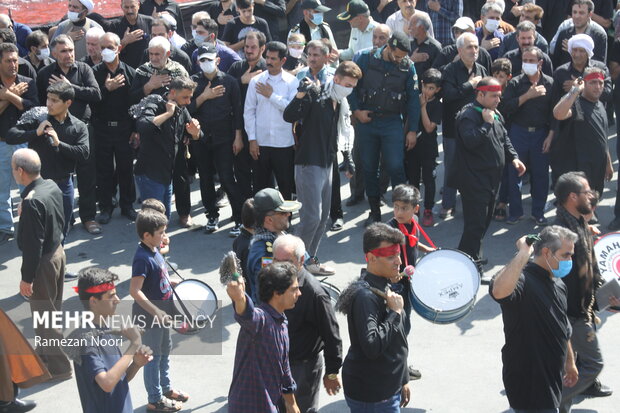 İlam'daki Aşura merasiminden fotoğraflar