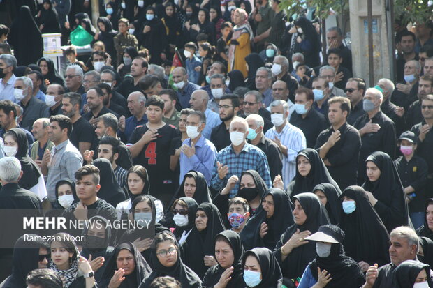 İlam'daki Aşura merasiminden fotoğraflar