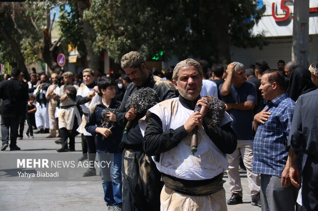 عزاداری روز عاشورای حسینی در کرمانشاه
