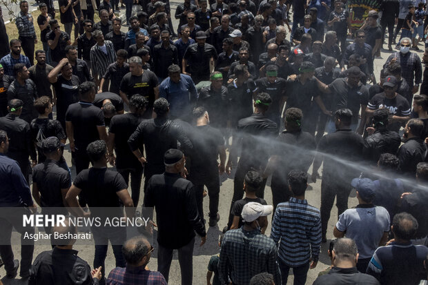 سینه زنی قشم