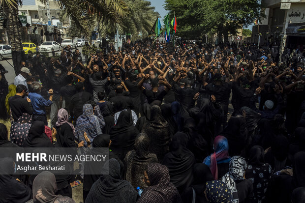 سینه زنی قشم