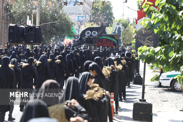 مراسم عزاداری عاشورای حسینی در ارومیه