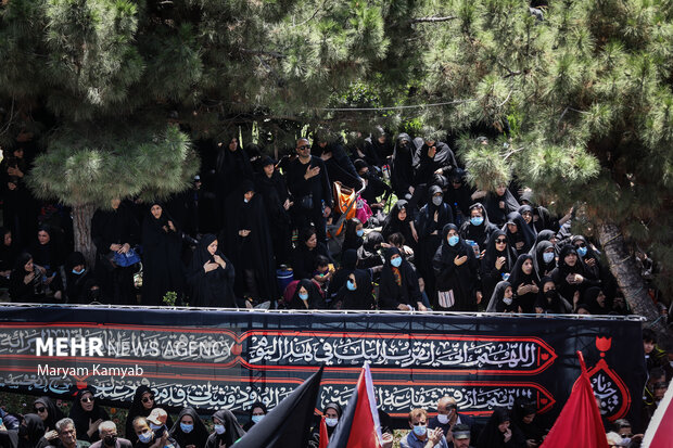 امام صادق یونیورسٹی کا جلوسِ عاشورا
